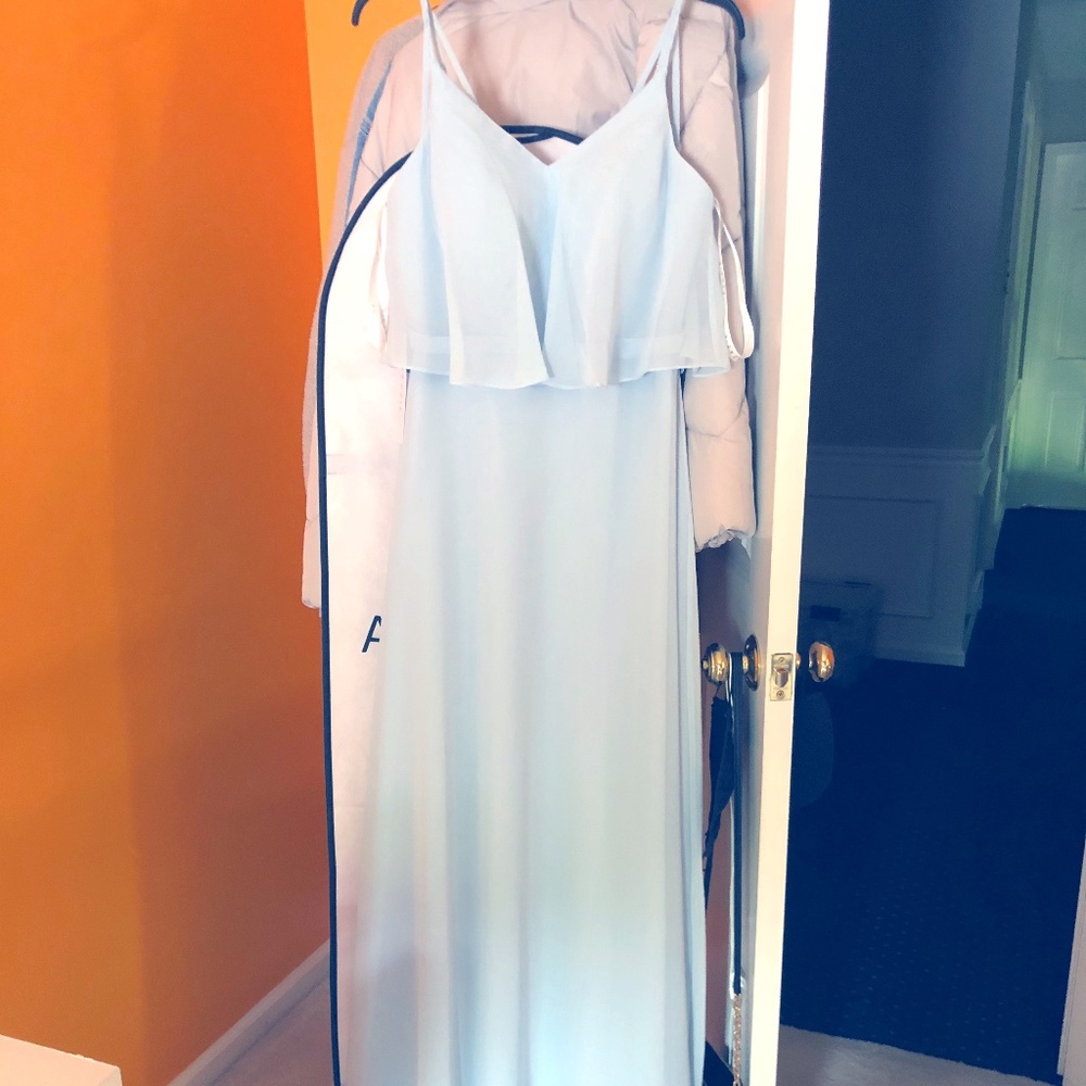 Azazie Desiree Bridesmaids Dress - Mist